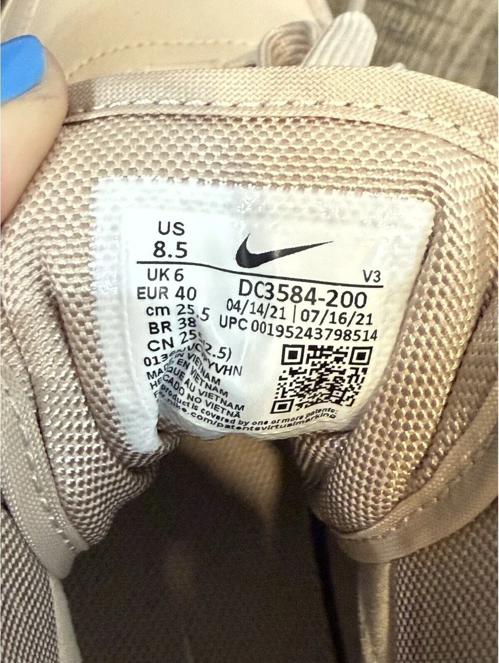 Nike Women's Air Force 1 High Utility 2.0 'Arctic Pink Gum' 8.5 Shoes DC3584-200